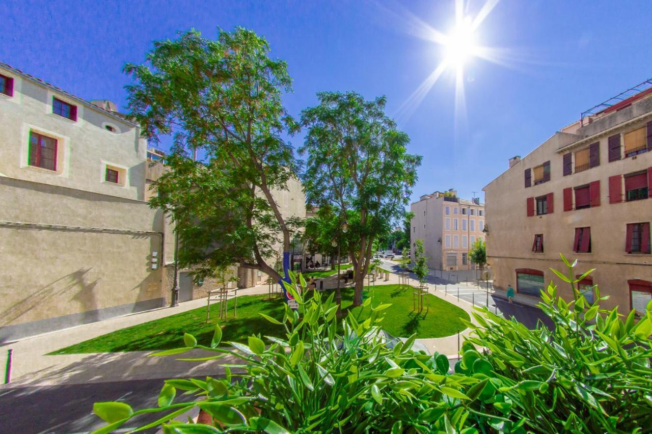 Retromirabeau "Le Raspail" - 65M2 Avec Vue - 2 Chambres - 4 Pers - Cours Mirabeau Halles Gare - Emplacement Top - Cheques Vacances Connect Narbonne Dış mekan fotoğraf