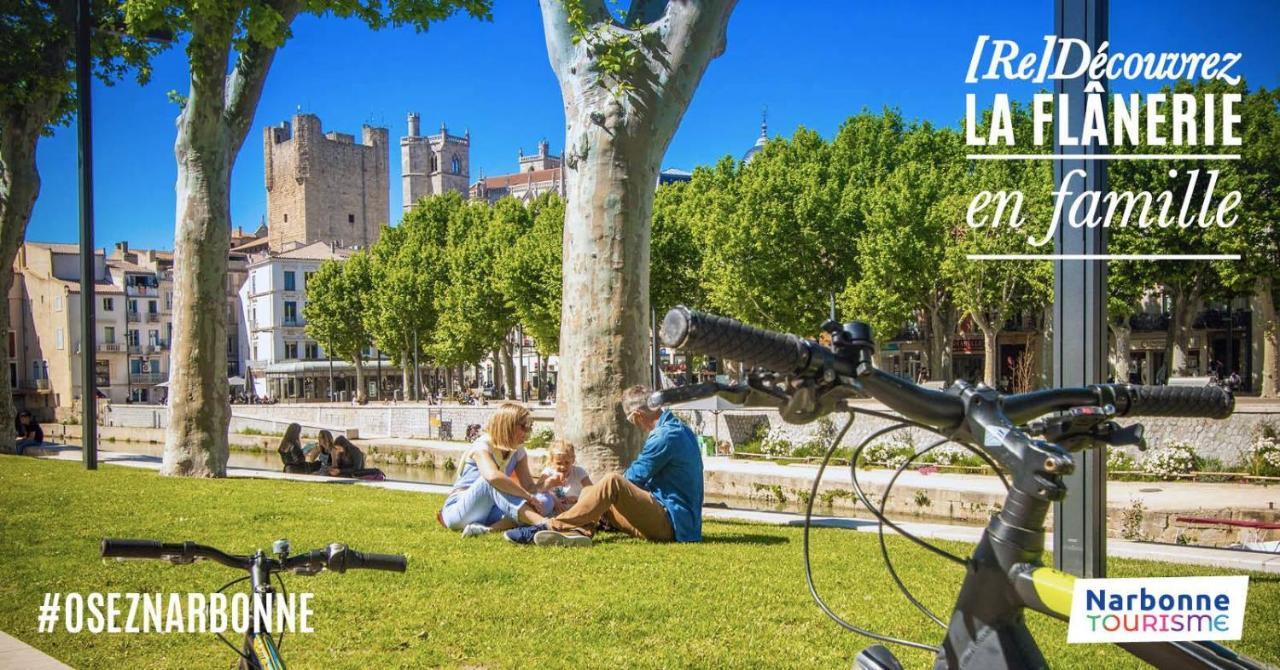 Retromirabeau "Le Raspail" - 65M2 Avec Vue - 2 Chambres - 4 Pers - Cours Mirabeau Halles Gare - Emplacement Top - Cheques Vacances Connect Narbonne Dış mekan fotoğraf
